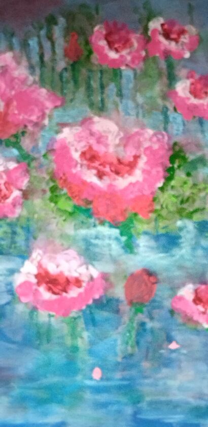 the lake - a Paint Artowrk by avril missy